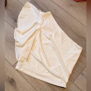 Glam Asymmetrical strapless top